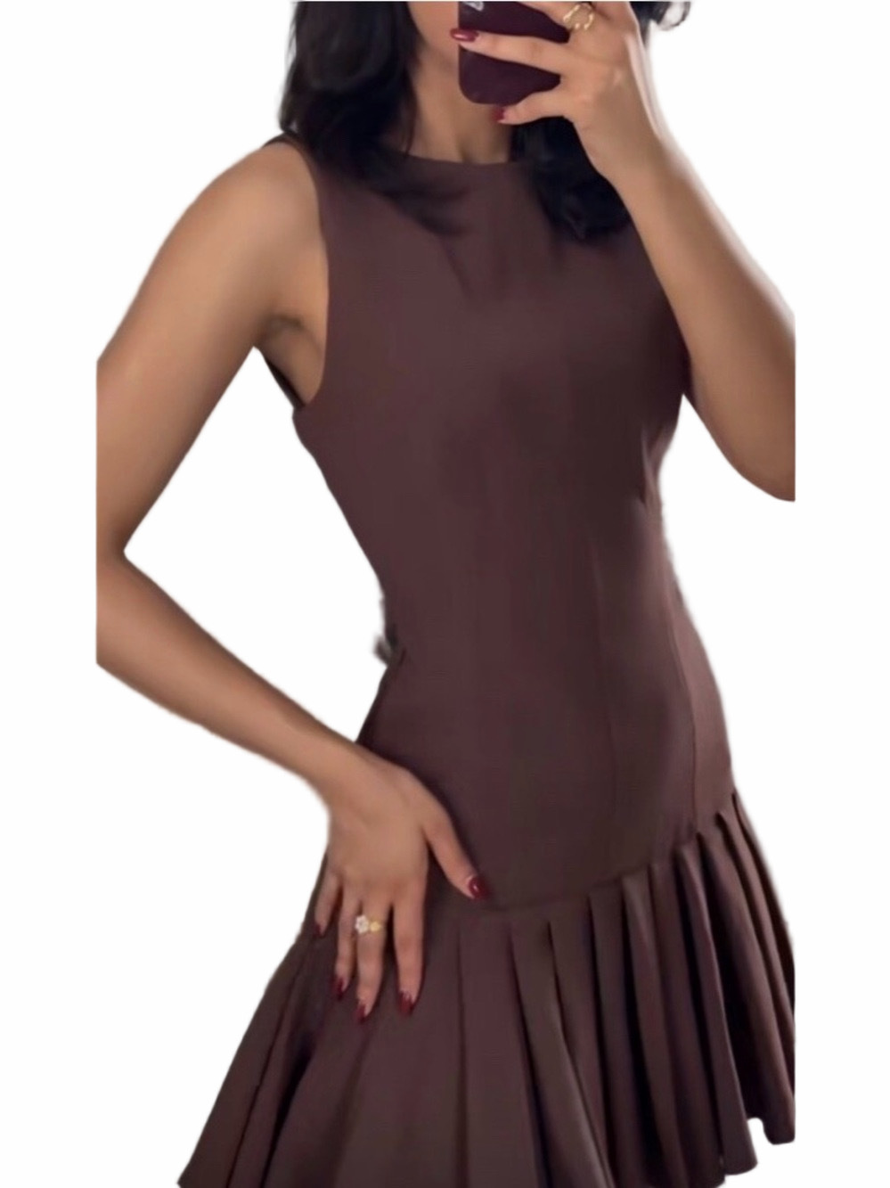Zara Box Pleat Mini Dress | EUC | Sz S
